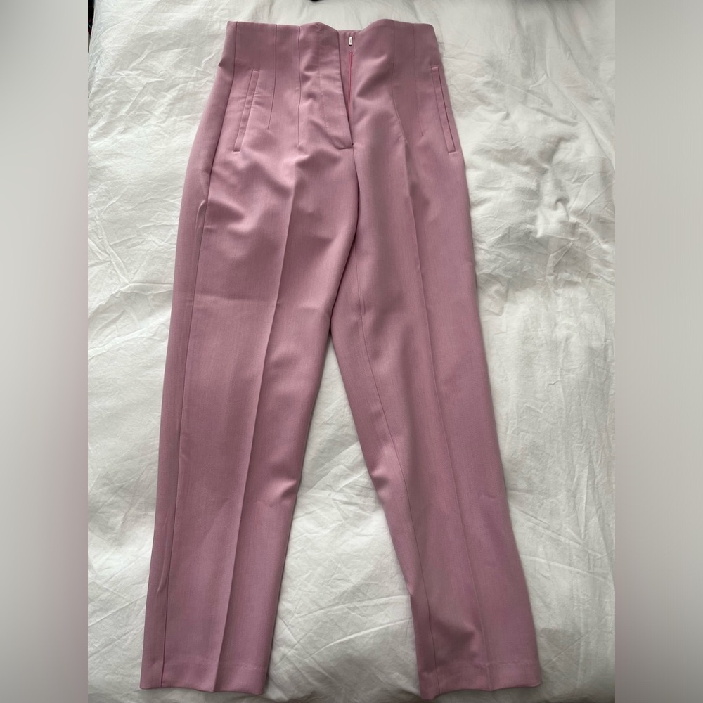 Zara women’s pink high waisted pants size small